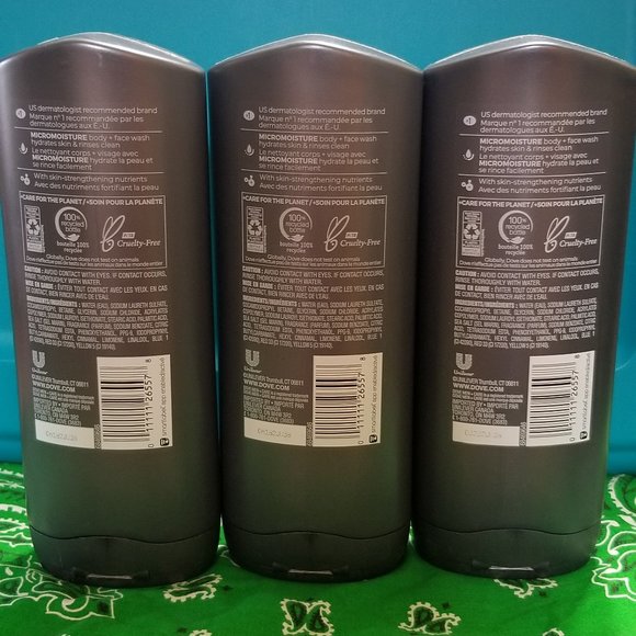 Dove Men + Care AQUA IMPACT Face and Body Wash - Picture 2 of 5